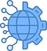 Digital Transformation Smart Grid Unit vector