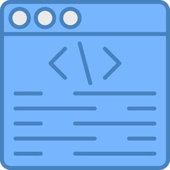 Syntax Analysis Bright Tone Sketch vector