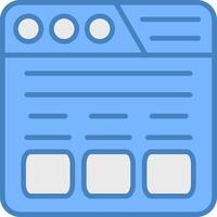 Web Browser Crisp UX Graphic vector