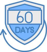 60 Days User Interface Mark vector