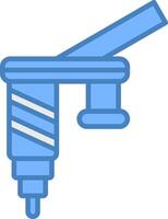 Injector Bright Color Symbol vector