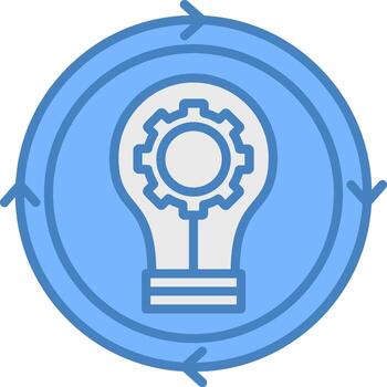 Idea Generation Fresh UX Shape vector