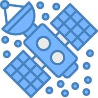 Satellite Dish Unified Visual Component vector