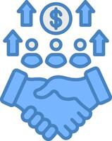 Succession Planning Bright Tone Sketch vector