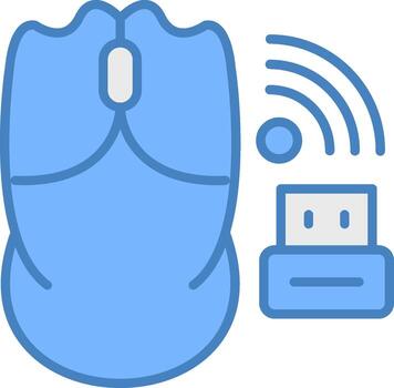 Wireless Mouse Isometric App Unit vector