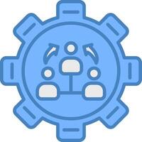 Organization Contrast UI Module vector