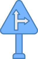Right Turn Light Mode Badge vector