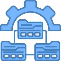 Version Control Seamless Interface Block vector