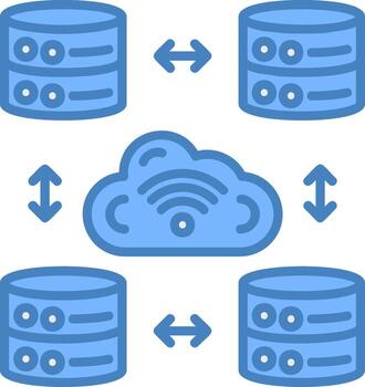 Big Data Intuitive UX Component vector