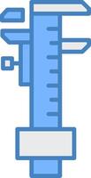 Caliper Digital Sketch Object vector