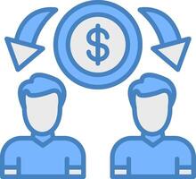 Negotiation Handcrafted Line Element vector
