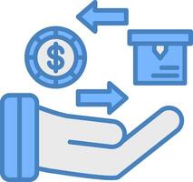 Purchasing Highlighted Badge Graphic vector