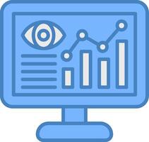 Data Visualization Clear UX Symbol vector