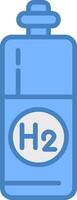 Hydrogen Shadowed Grid Element vector