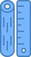 Ruler Light Sketch Form vector