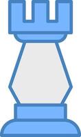Rook Smooth Shape Graphic vector
