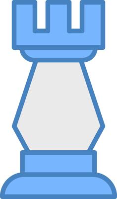 Rook Smooth Shape Graphic