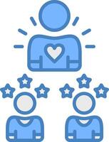 Satisfaction Subtle UX Stamp vector
