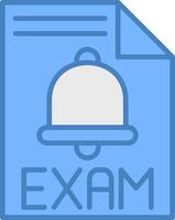 Exam Responsive Web Emblem vector