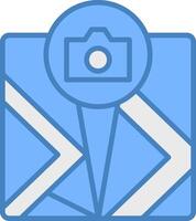 Point Of Interest Creative Frame Token vector
