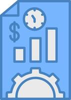 Productivity Clean Shape Mark vector