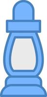 Bishop Compact Icon Fragment vector
