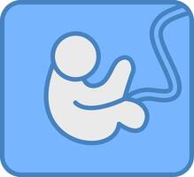 Fetus Elegant App Emblem vector