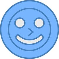 Emoji Shadowed Grid Element vector