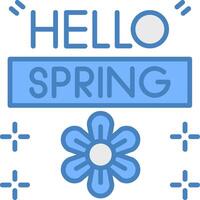 Spring Clear UX Symbol vector