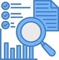 Exploratory Analysis Balanced UX Element vector