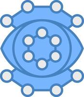 Eye Modern Shape Pattern vector