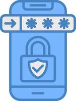 Privacy Subtle UX Stamp vector