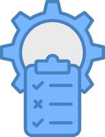 Project Status Digital Core Piece vector
