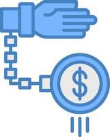 Debt Subtle UX Stamp vector