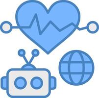 Deep Learning Subtle UX Stamp vector