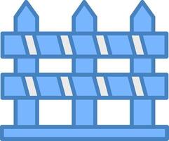 Fence Responsive Web Emblem vector