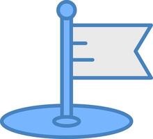 Flag Balanced UX Element vector