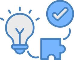 Problem Solving Clear UX Symbol vector