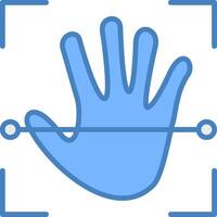 Scanning Device Pastel Grid Symbol vector