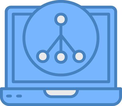 Structure Responsive Web Emblem vector