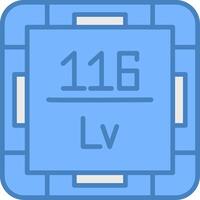 Livermorium Smooth Shape Graphic vector