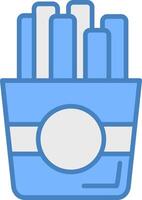 Fries User Interface Mark vector