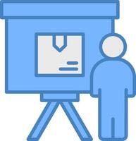 Presentation Ultra Thin Mark vector