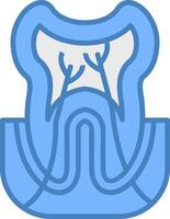 Tooth Simple Frame Object vector