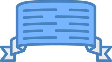 Ribbon Folds Scalable Graphic vector
