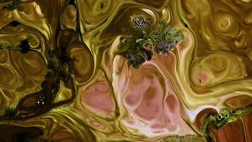 Abstract Artistic Colorful Ink Paint Diffusion Spread video
