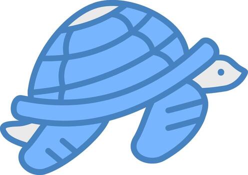 Turtle Solid UX Block vector
