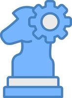 Strategy Development Shadowed Grid Element vector