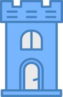 Tower Optimized Icon Feature vector