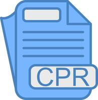 CPR Iconic Grid Pattern vector
